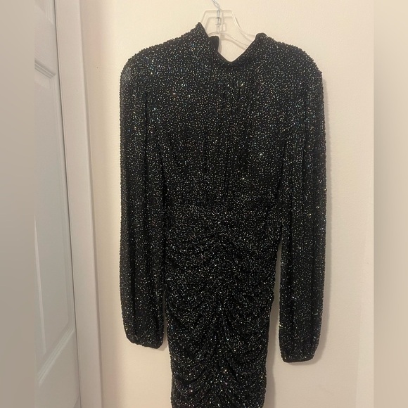 NWOT Jay Godfrey Farre Hand Beaded Mini Dress - size 4 - Picture 5 of 12